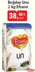 EFSANE BUĞDAY UNU 2 KG EFSANE BUĞDAY UNU 2 KG